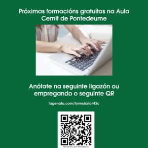 Formacións gratuítas na Aula Cemit de Pontedeume 2024-25