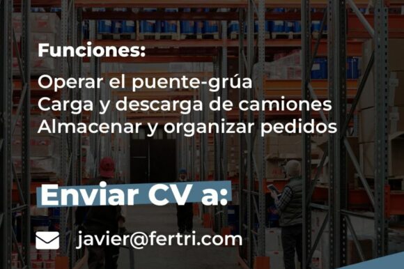 Ofertas de empleo: Operario