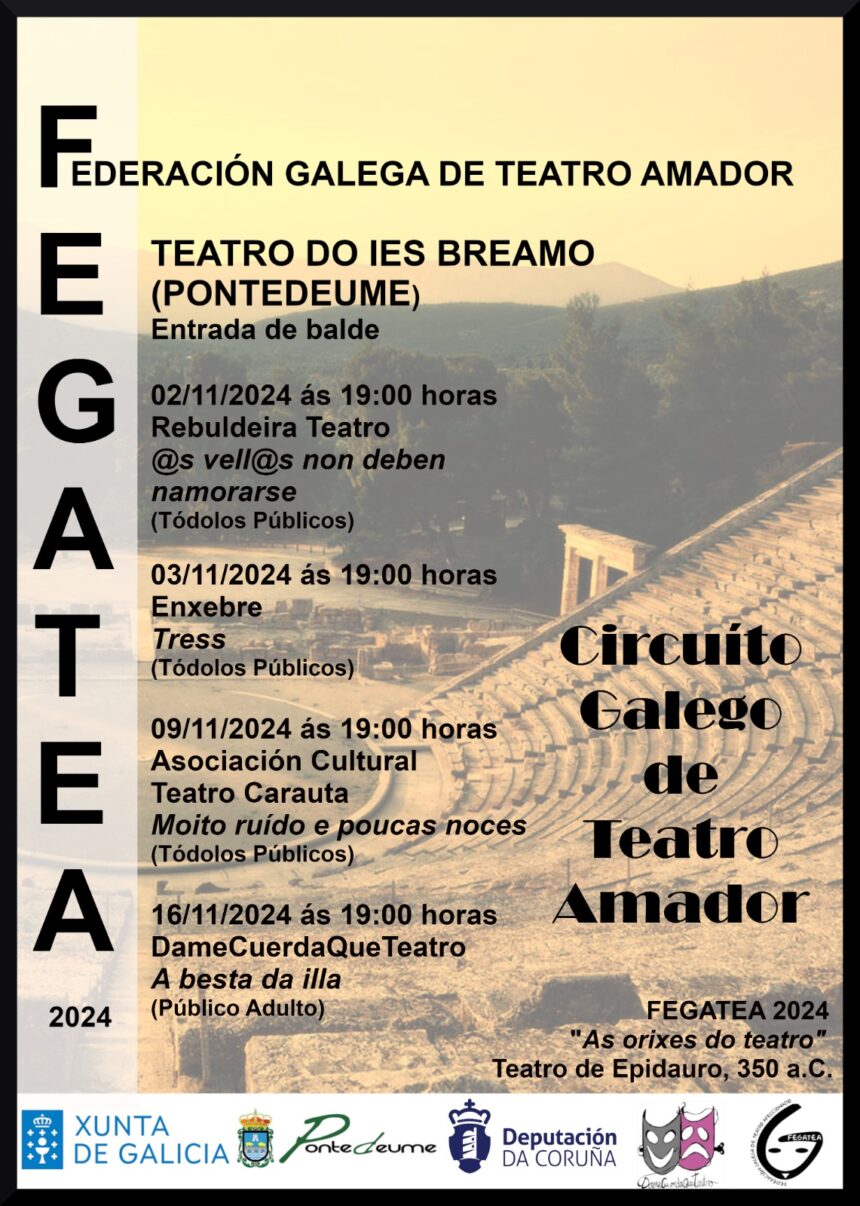 Circuito Galego de Teatro Amador no IES Breamo