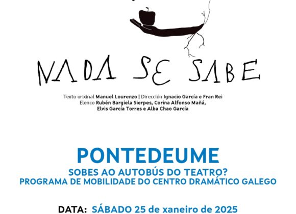 Nada se sabe – Programa de movilidad del Centro Dramático Galego en Santiago de Compostela