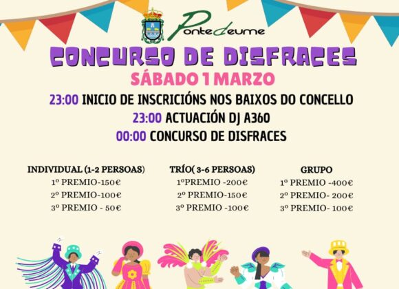 Concurso de disfraces Carnaval 2025